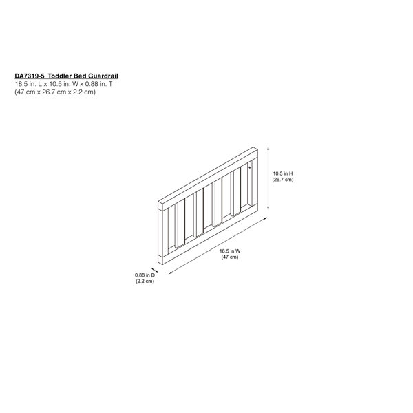 Viv + Rae Hubble Toddler Bed Rail & Reviews Wayfair